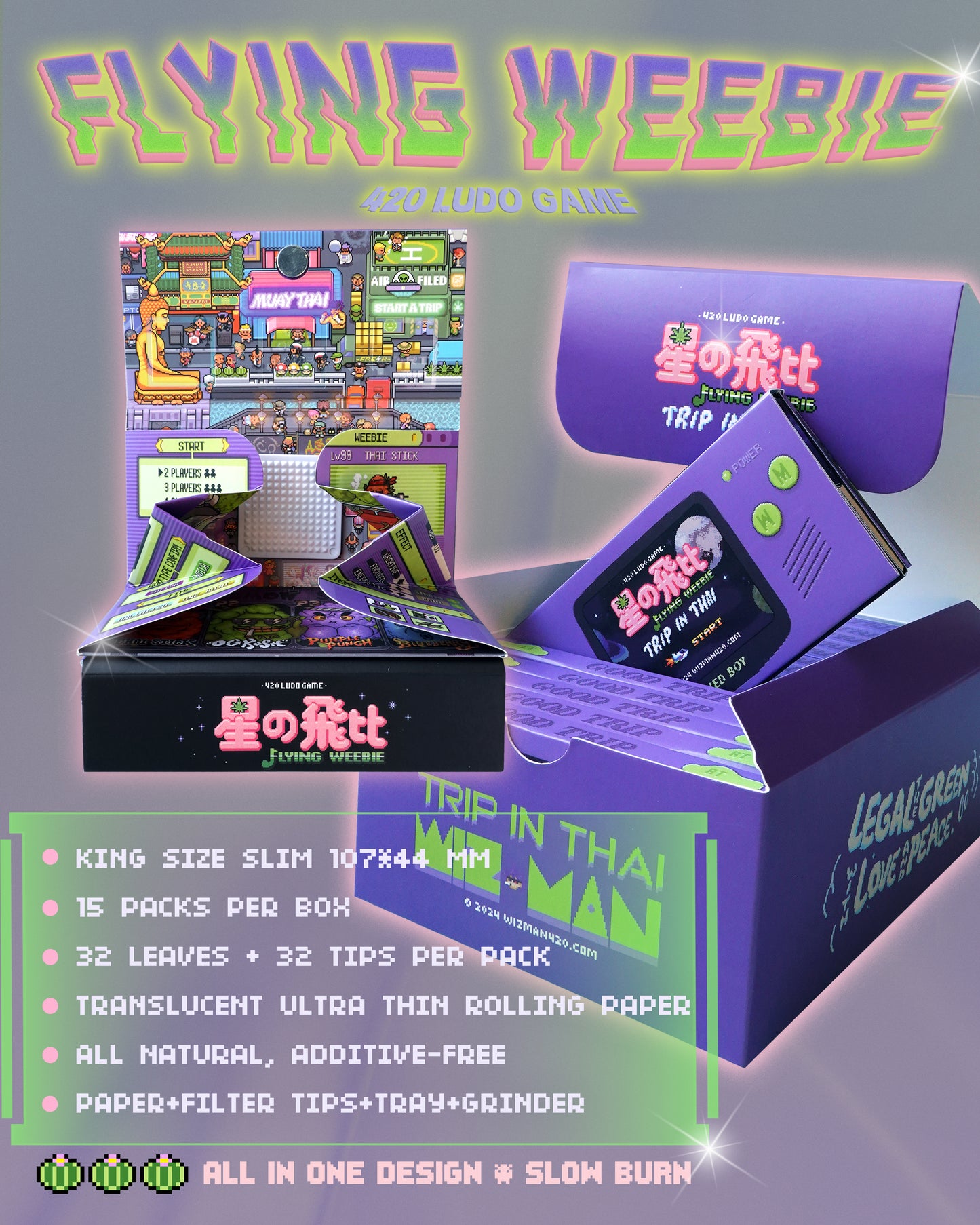 Flying Weebie Thai - Asia420 Rolling Paper
