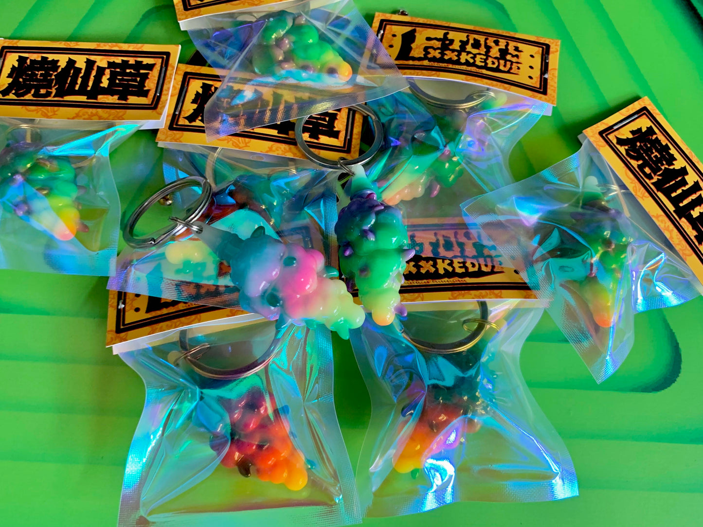 Handmade Luminous Bud Keychain