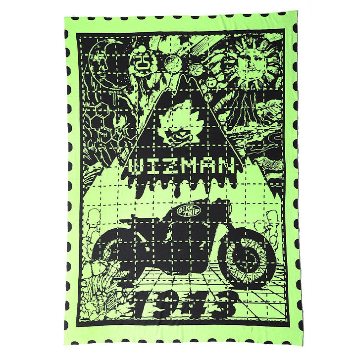 BIKE TRIP PRINTED BLANKET