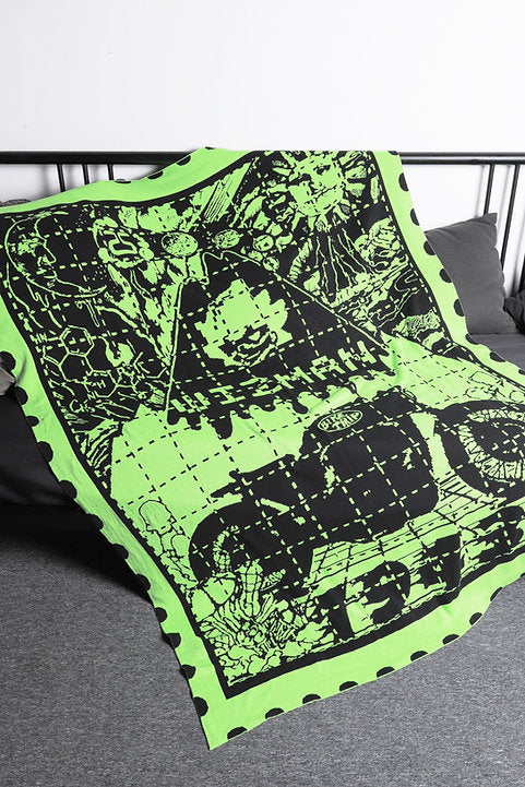 BIKE TRIP PRINTED BLANKET