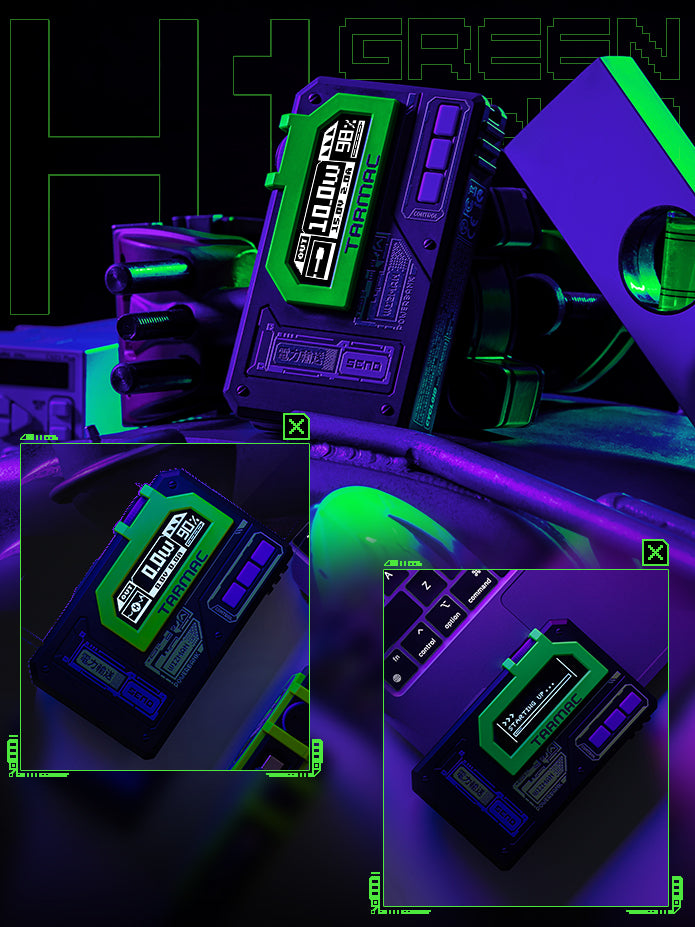 Green Power Magnetic Game Power Bank