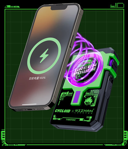 Green Power Magnetic Game Power Bank