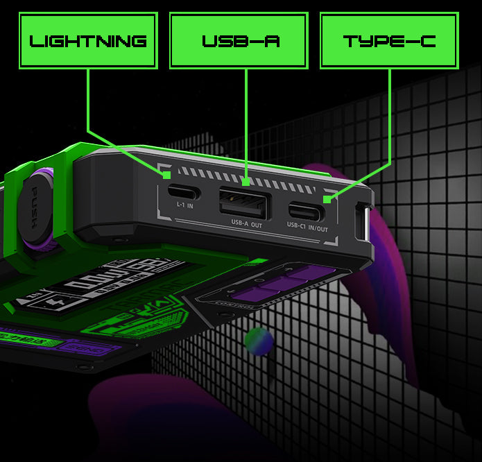 Green Power Magnetic Game Power Bank