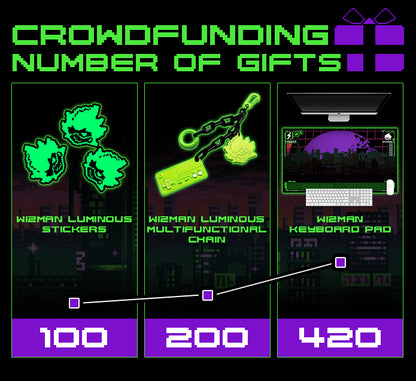 Green Power Magnetic Game Power Bank