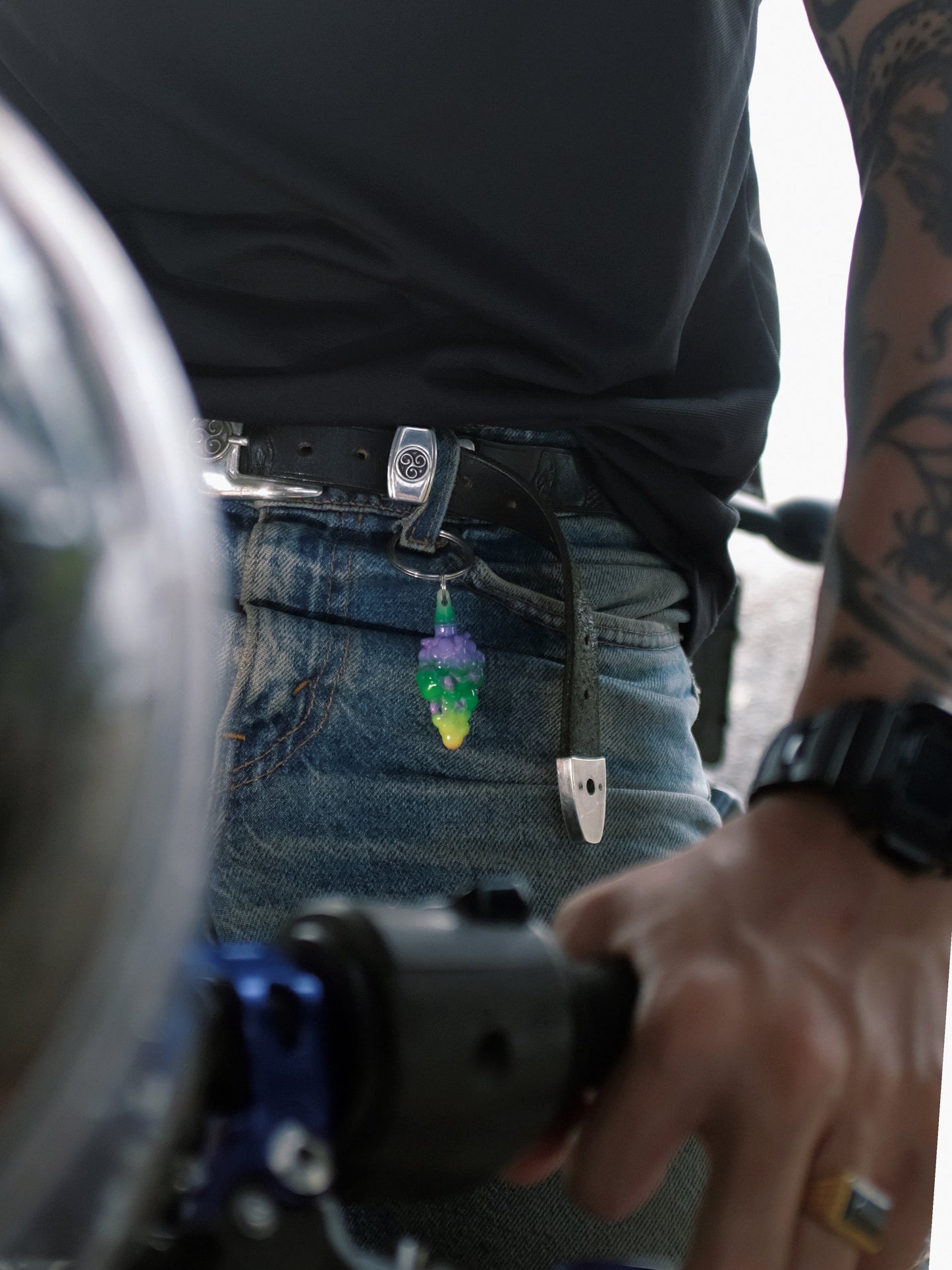 Handmade Luminous Bud Keychain