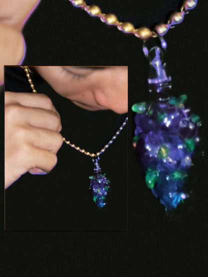 Handmade Luminous Bud Keychain