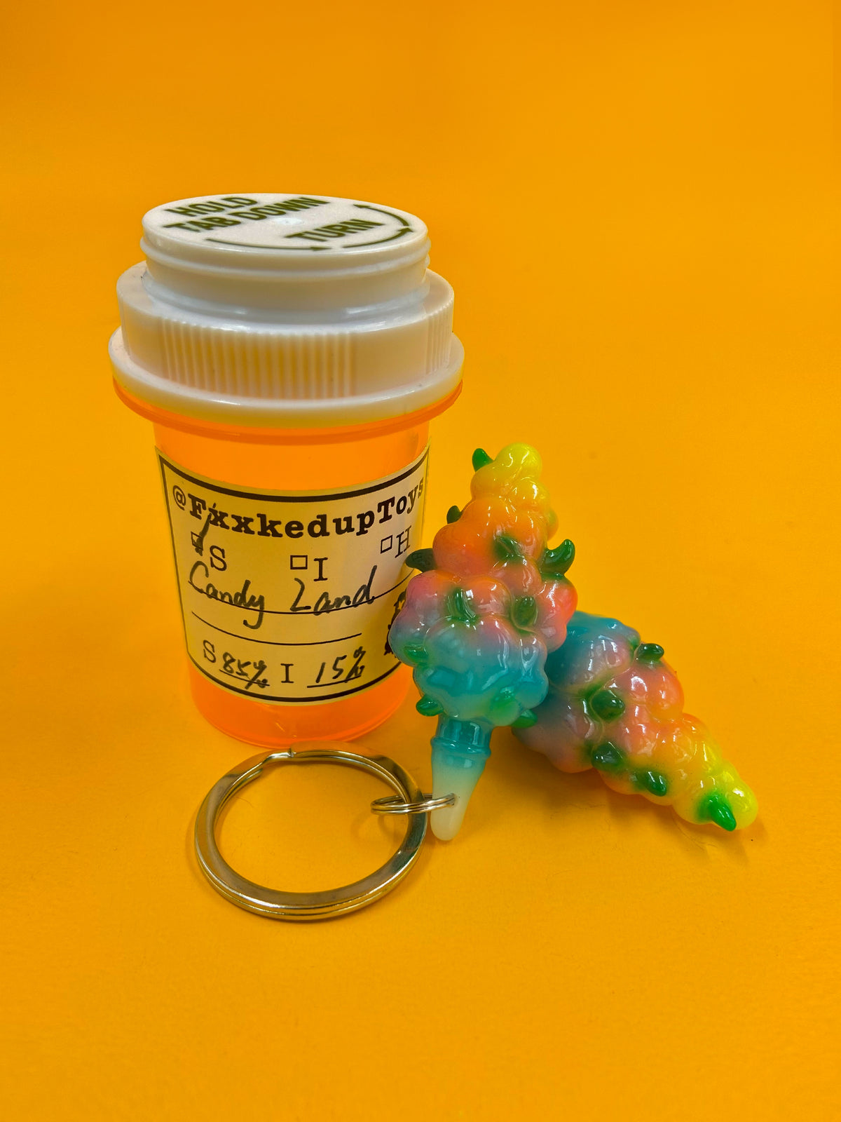 Handmade Luminous Bud Keychain