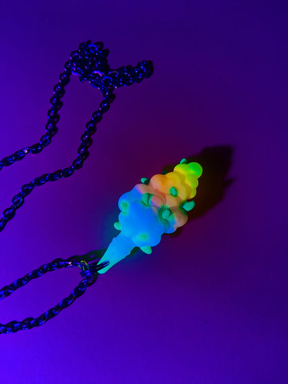Handmade Luminous Bud Keychain