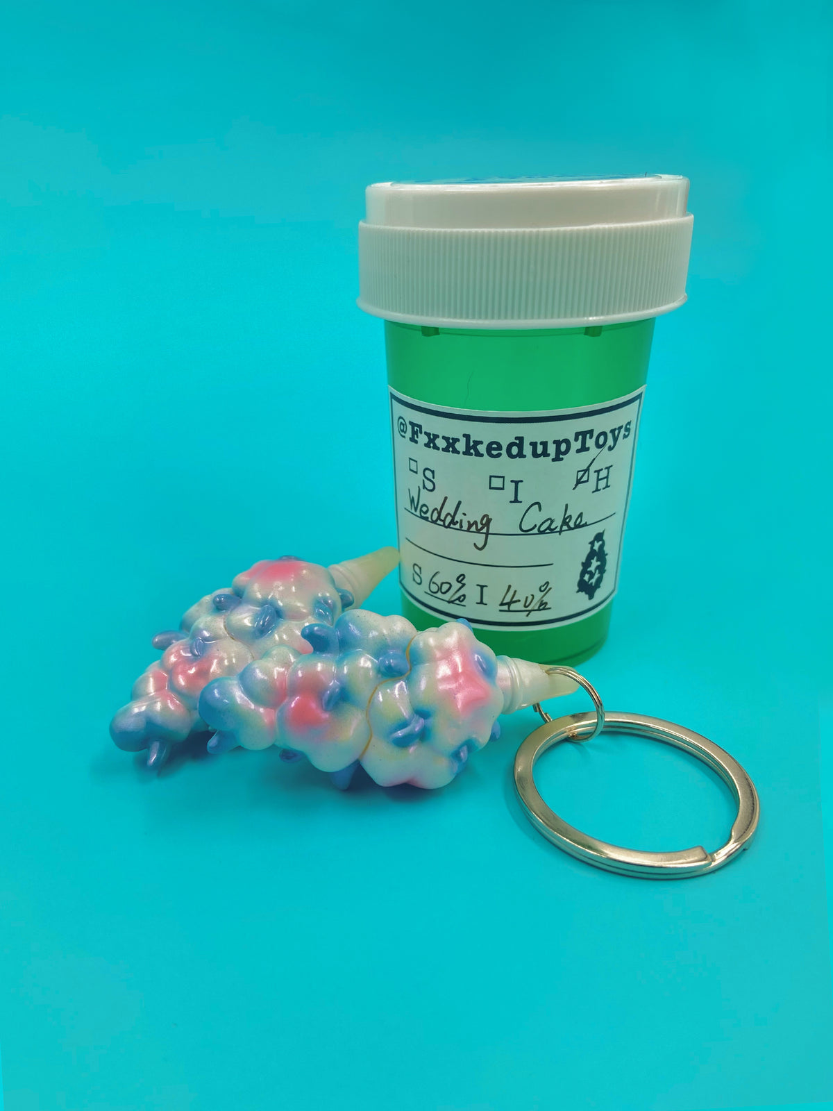 Handmade Luminous Bud Keychain