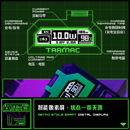 WIZ x CYCLOID Magnetic Power Bank - Green Power