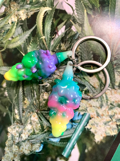 Handmade Luminous Bud Keychain