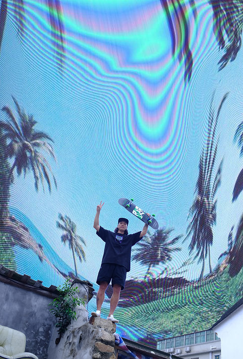 LEGAL THE GREEN SKATEBOARD