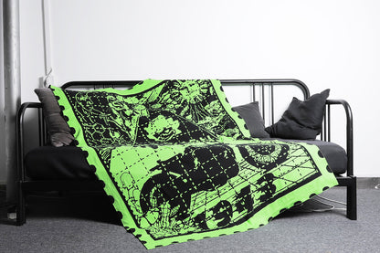BIKE TRIP PRINTED BLANKET