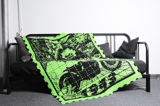 BIKE TRIP PRINTED BLANKET