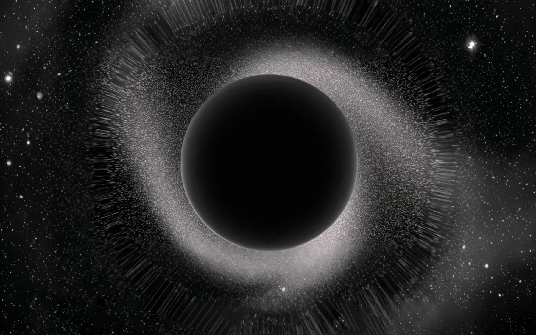 Black hole illustration