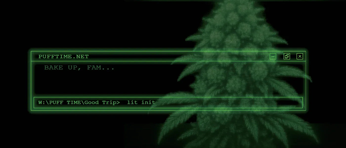PUFF TIME boot screen