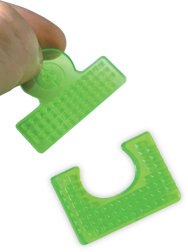 Display box hand and grinder illustration