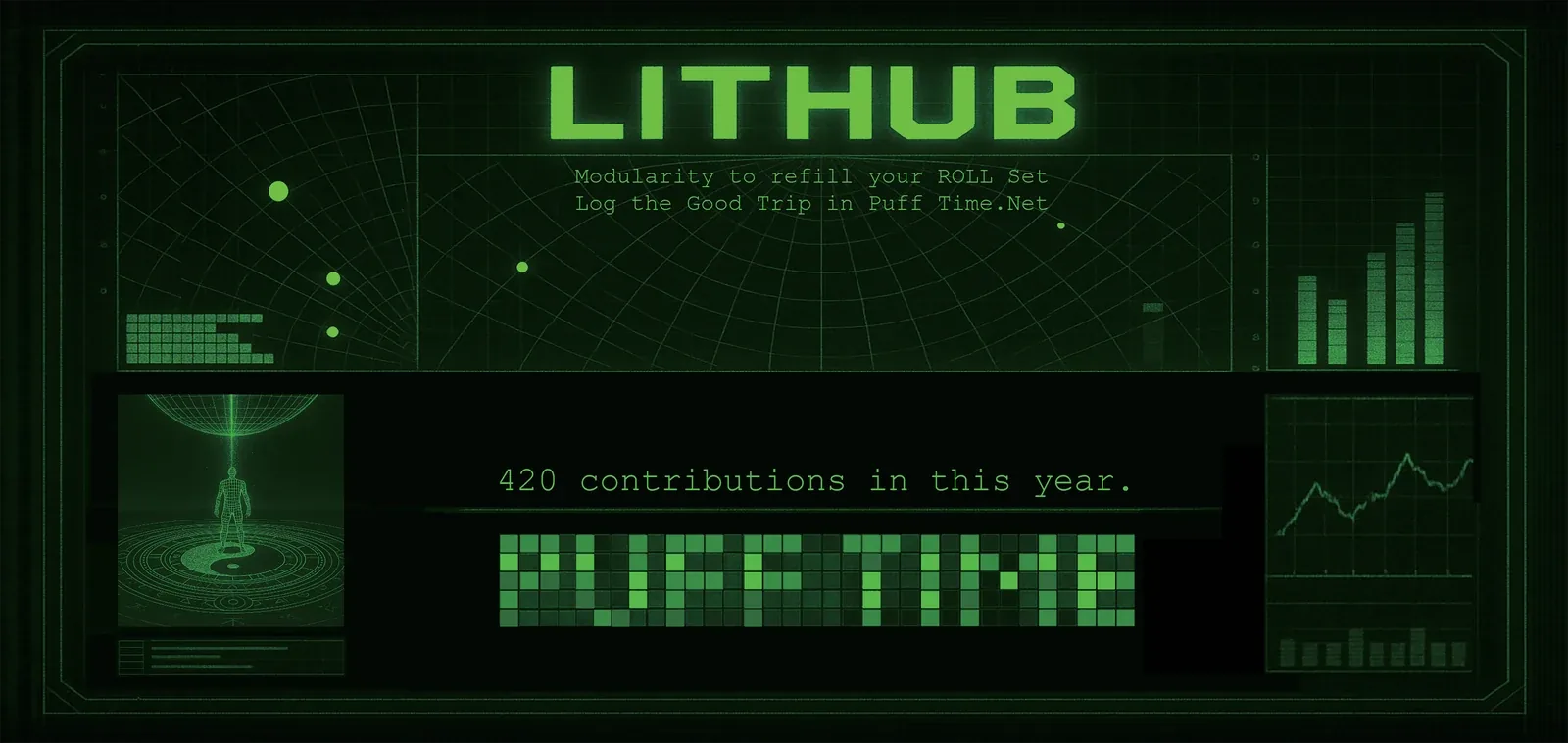 LITHUB illustrated interface