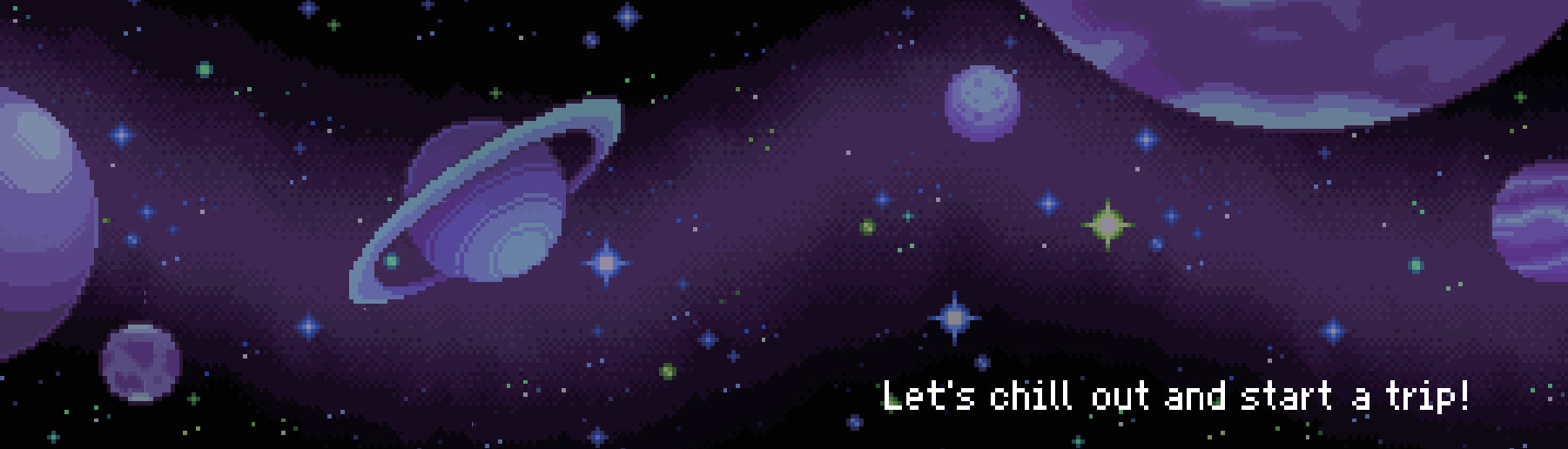Purple pixel planets and the original space message